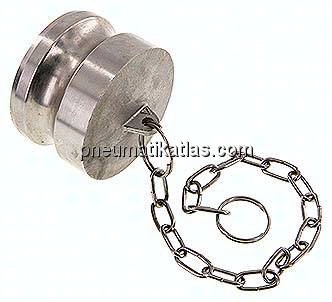 Kamlock-Verschlussstecker (DP) 2-1/2", Edelstahl (1.4408)
