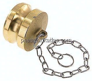 Kamlock-Verschlussstecker (DP) 2-1/2", Messing