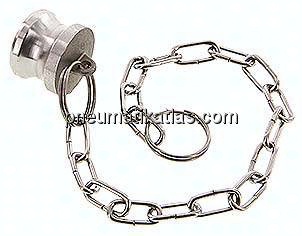 Kamlock-Verschlussstecker (DP) 3/4", Edelstahl (1.4408)