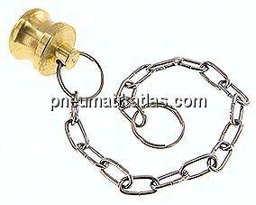 Kamlock-Verschlussstecker (DP) 3/4", Messing