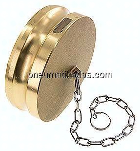 Kamlock-Verschlussstecker (DP) 5", Messing