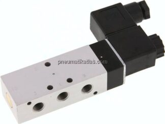 5/2-Wege Magnetventil, G 1/8", Feder, 230 V AC, Standard