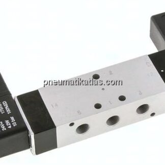 5/2-Wege Magnetimpulsventil, G 1/8", 115 V AC, Standard