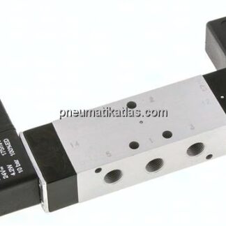 5/2-Wege Magnetimpulsventil, G 1/8", 12 V DC, Standard