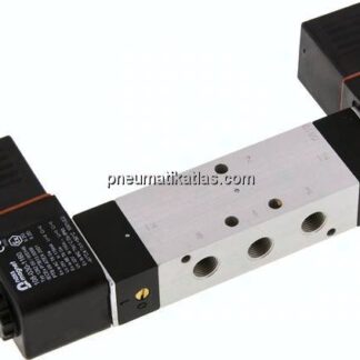 5/3-Wege Magnetventil, G 1/8", Mittelstellung geschlossen, 24 V DC, ATEX-Zulassung