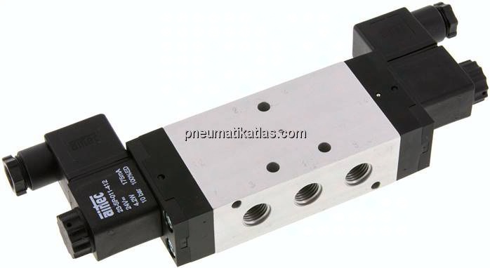 5/2-Wege Magnetimpulsventil, G 1/4", 24 V AC, Standard