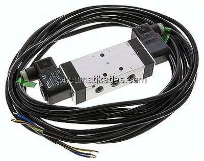 5/2-Wege Magnetimpulsventil, G 1/4", 24 V DC, ATEX-Zulassung