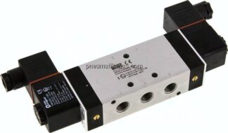 5/3-Wege Magnetventil, G 1/4", Mittelstellung entlüftet, 24 V DC, ATEX-Zulassung