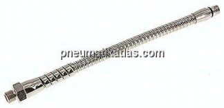 Metall-Kühlmittelschlauch 250mm, G 1/4" M 12x1