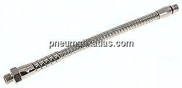Metall-Kühlmittelschlauch 250mm, G 1/4" M 12x1