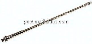 Metall-Kühlmittelschlauch 320mm, G 1/8" M 10x1
