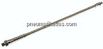 Metall-Kühlmittelschlauch 320mm, G 1/8" M 10x1