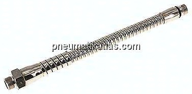 Metall-Kühlmittelschlauch 250mm, G 3/8" M 16x1