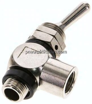 Kipphebelventil 3/2-Wege (NC), G 1/8"-G 1/8"