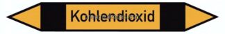 Rohrleitungskennzeichnung, 5er, 37 x 270, Kohlendioxid