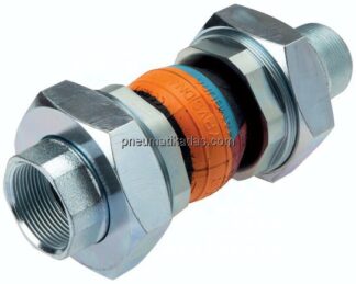 Kompensator, DN32, R 1-1/4" (AG)-R 1-1/4" (AG), EPDM