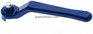 Kombigriff-blau, Größe 3, Standard (Stahl verzinkt und lackiert)