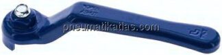Kombigriff-blau, Größe 5, Standard (Stahl verzinkt und lackiert)