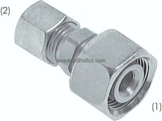 Reduziereinsatz 30 S-14 S (M22x1,5), Stahl verzinkt