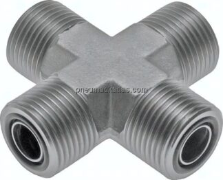 ORFS-Kreuz-Verschraubung UN 1-7/16"-12(AG)