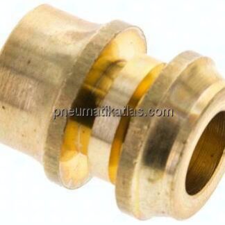 Reduziereinsatz f. Klemmringverschraub. 10mm-6 (M10x1)mm, Messing