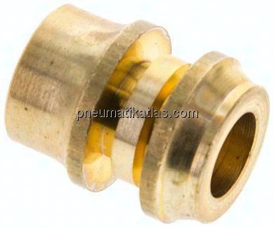 Reduziereinsatz f. Klemmringverschraub. 10mm-6 (M10x1)mm, Messing