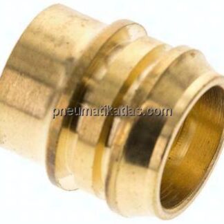 Reduziereinsatz f. Klemmringverschraub. 12mm-10 (M16x1,5)mm, Messing