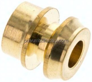 Reduziereinsatz f. Klemmringverschraub. 12mm-6 (M10x1)mm, Messing