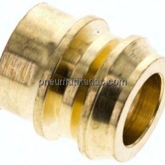 Reduziereinsatz f. Klemmringverschraub. 12mm-8 (M12x1)mm, Messing
