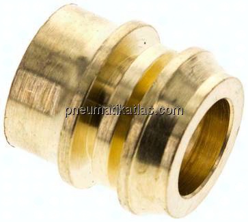 Reduziereinsatz f. Klemmringverschraub. 12mm-8 (M12x1)mm, Messing