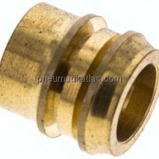 Reduziereinsatz f. Klemmringverschraub. 14mm-10 (M16x1,5)mm, Messing