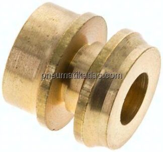 Reduziereinsatz f. Klemmringverschraub. 16mm-8 (M12x1)mm, Messing