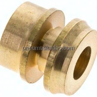 Reduziereinsatz f. Klemmringverschraub. 16mm-8 (M12x1)mm, Messing