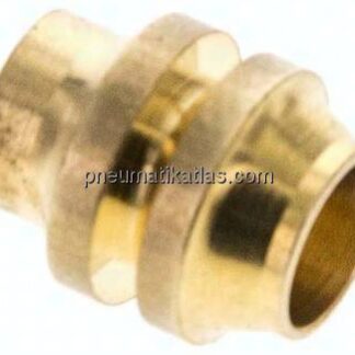 Reduziereinsatz f. Klemmringverschraub. 6mm-5 (M10x1)mm, Messing