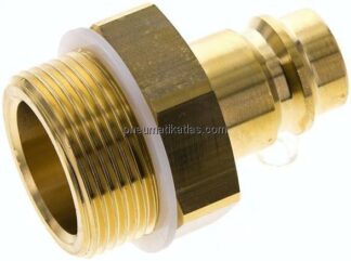Kupplungsstecker (NW19) G 1-1/4"(AG), Messing