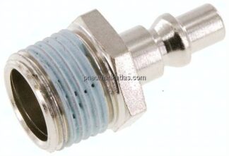 Kupplungsstecker (ARO/ORION) R 1/2"(AG), Stahl gehärtet & vernickelt