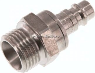 Kupplungsstecker (NW7,2) G 1/2"(AG), Edelstahl