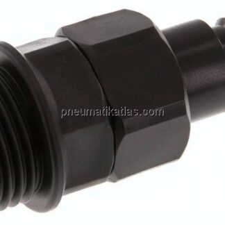 Kupplungsstecker (NW7,2) G 1/2", POM absperrend