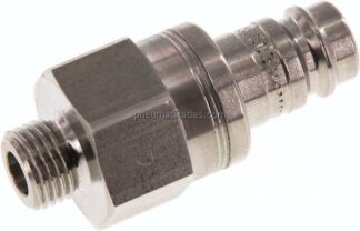 Kupplungsstecker (NW10) G 1/4"(AG), Edelstahl