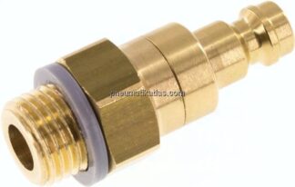 Kupplungsstecker (NW5) G 1/4"(AG), Messing