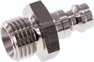 Kupplungsstecker (NW5) G 1/4"(AG), 1.4404
