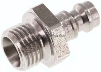 Kupplungsstecker (NW5) G 1/4"(AG), Edelstahl