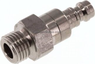 Kupplungsstecker (NW5) G 1/4"(AG), Edelstahl