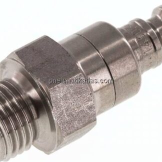 Kupplungsstecker (NW5) G 1/4"(AG), Edelstahl