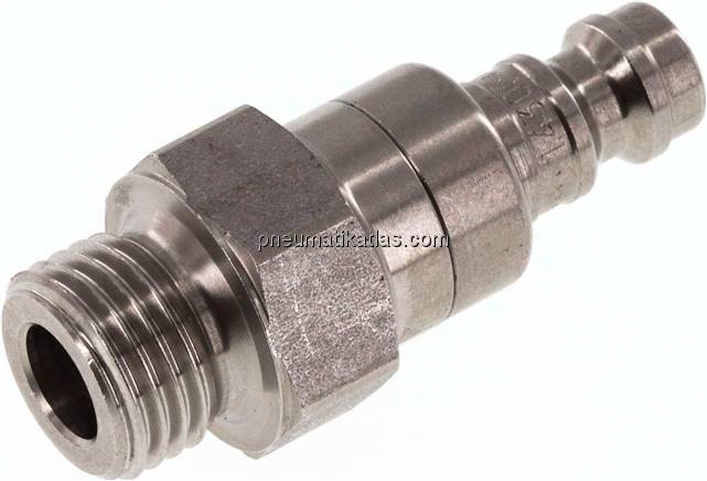 Kupplungsstecker (NW5) G 1/4"(AG), Edelstahl
