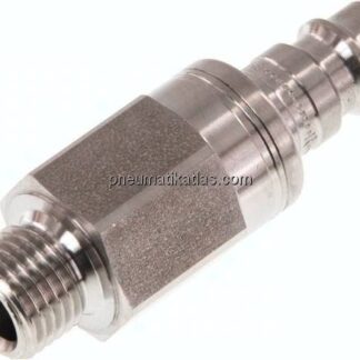 Kupplungsstecker (NW7,2) G 1/4"(AG), 1.4404
