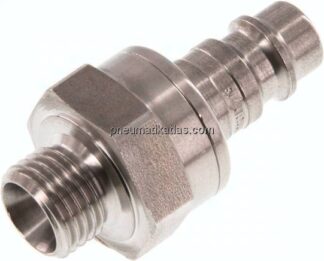 Kupplungsstecker (NW7,2) G 1/4"(AG), Edelstahl
