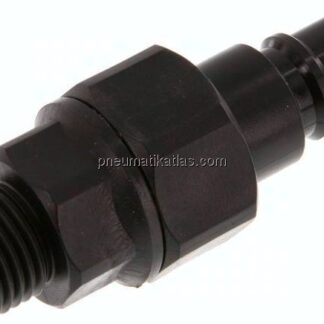 Kupplungsstecker (NW7,2) G 1/4", POM absperrend