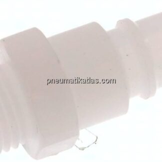Kupplungsstecker (NW7,2) G 1/4", PVDF offen