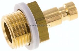 Kupplungsstecker (NW2,7) G 1/8"(AG), Messing
